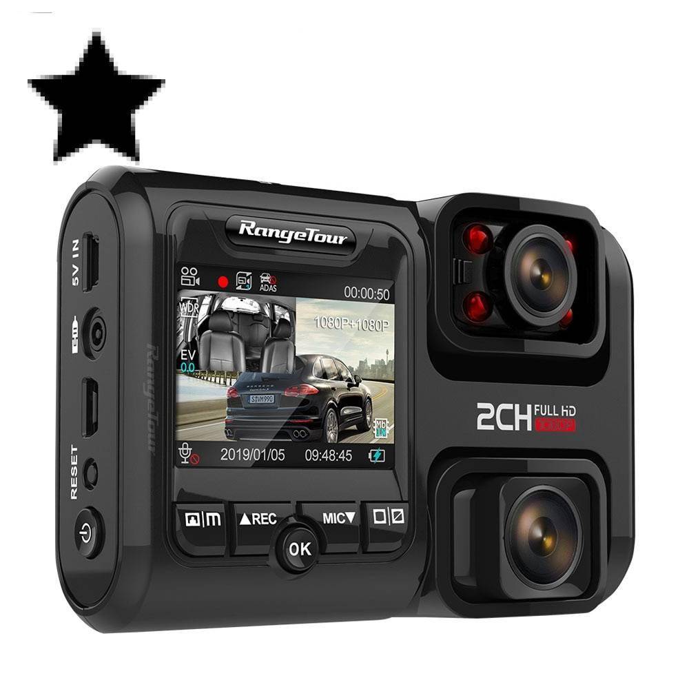 Dual Lens Car DVR with GPS