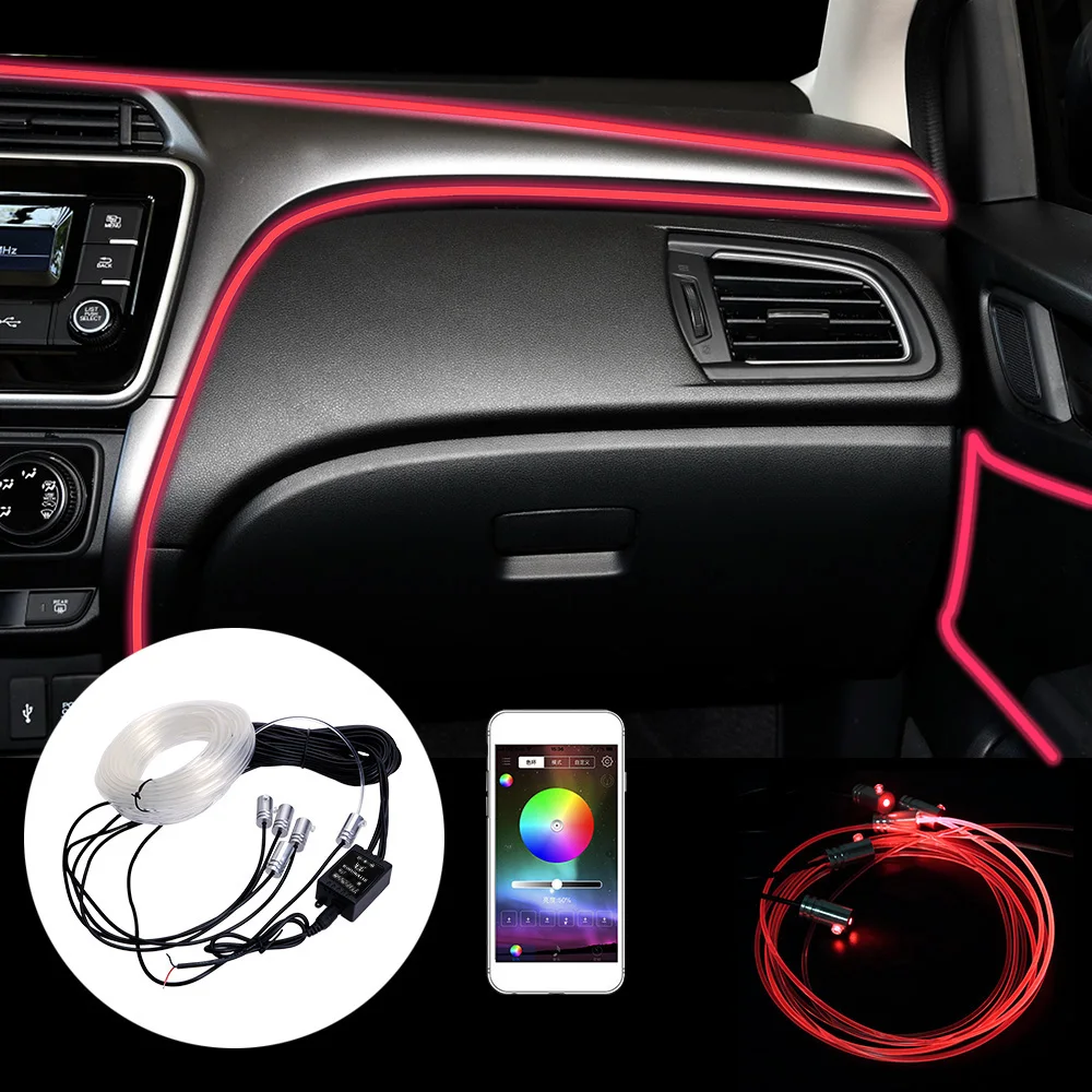 12 V RGB Car Interior Light Strip