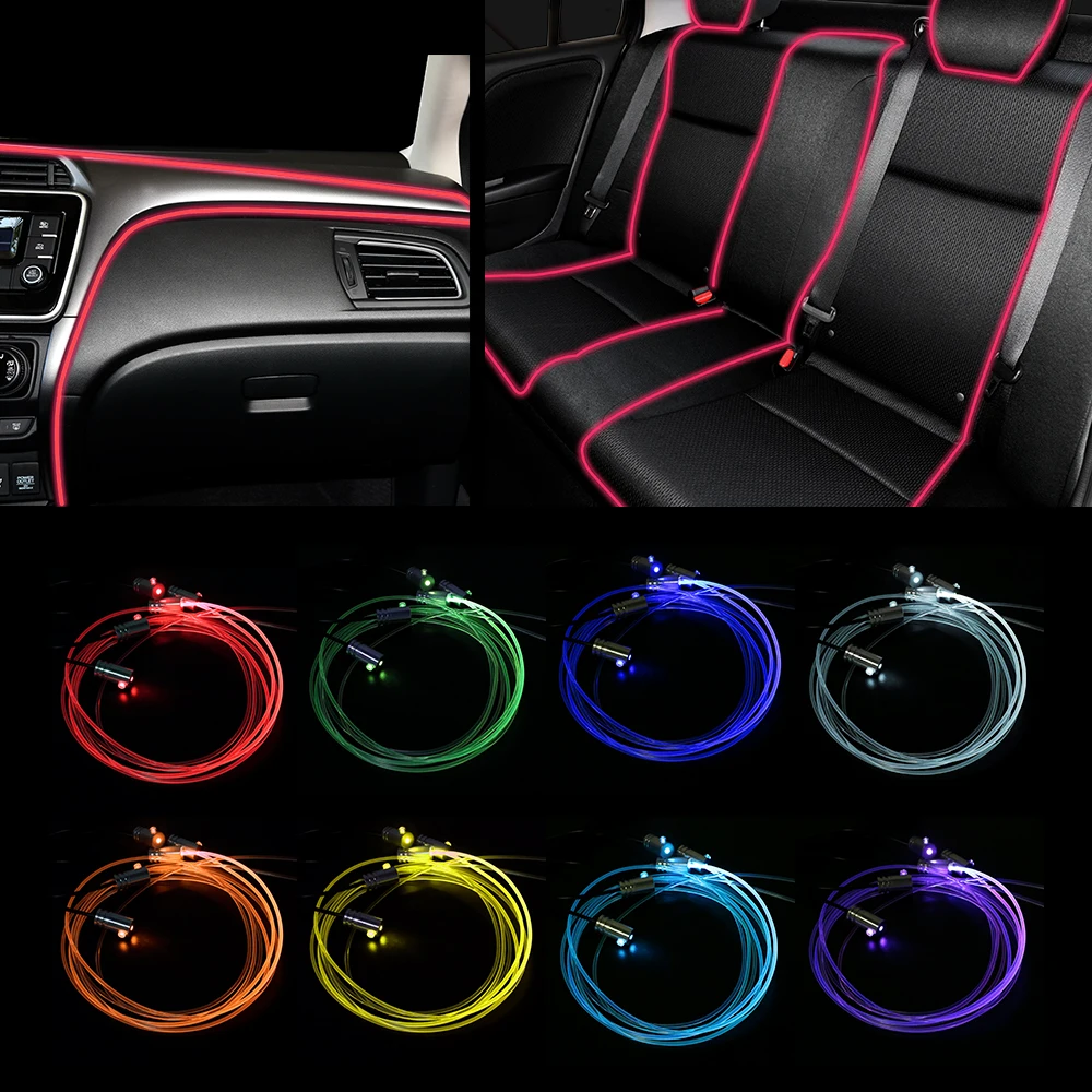 12 V RGB Car Interior Light Strip