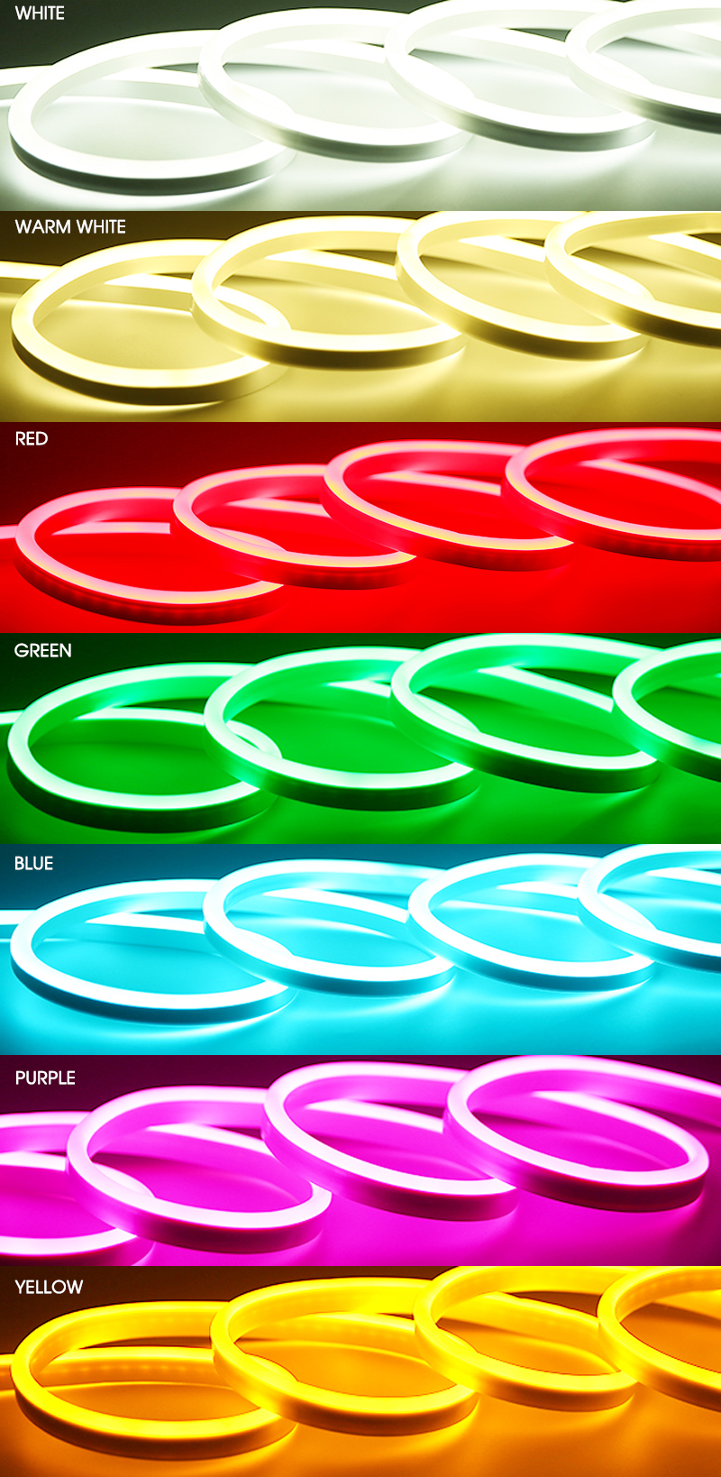 DC 12V Flexible Neon Style LED Strip DC 12V Flexible Neon Style LED Strip
