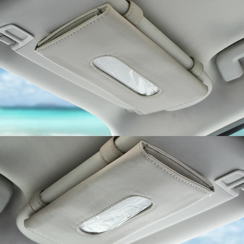 Car Sun Visor Mounted Tissue Box Car Sun Visor Mounted Tissue Box