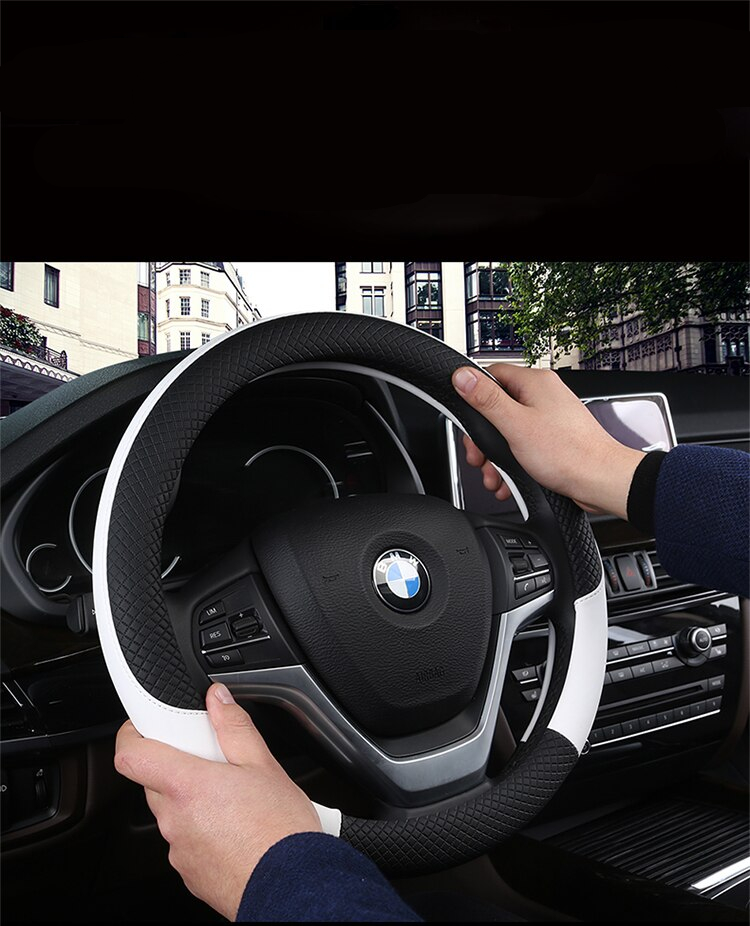 Double Color Car Steering Wheel Cover Double Color Car Steering Wheel Cover