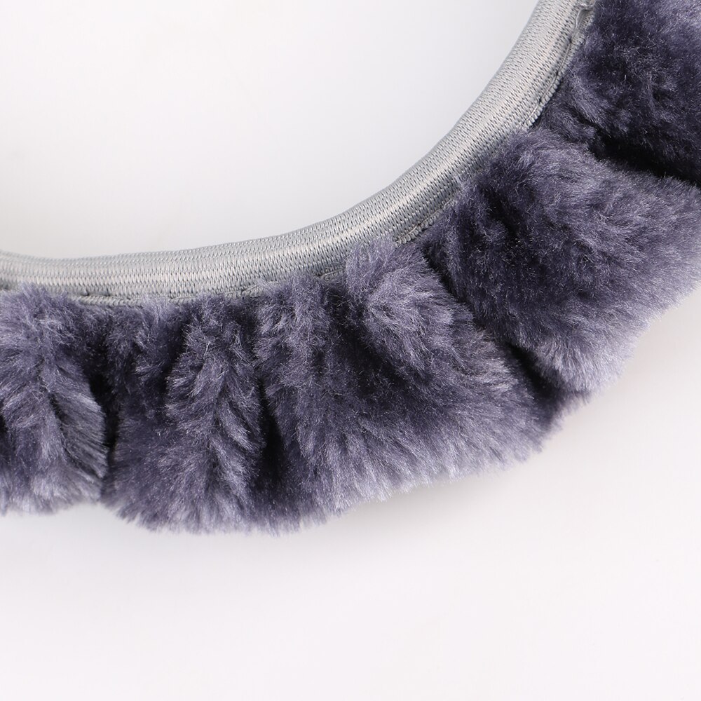 Universal Short Plush Car Steering Wheel Cover