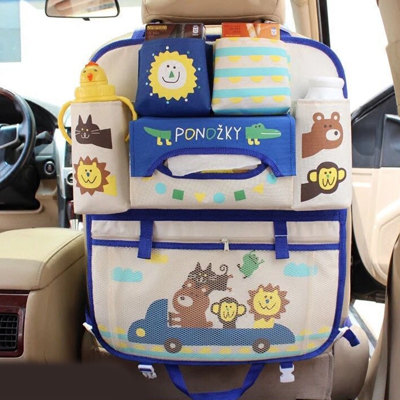 Cartoon Back Seat Organizer For Children Cartoon Back Seat Organizer For Children