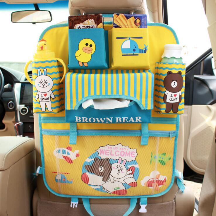 Cartoon Back Seat Organizer For Children Cartoon Back Seat Organizer For Children