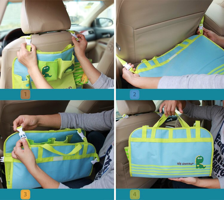 Cartoon Back Seat Organizer For Children Cartoon Back Seat Organizer For Children