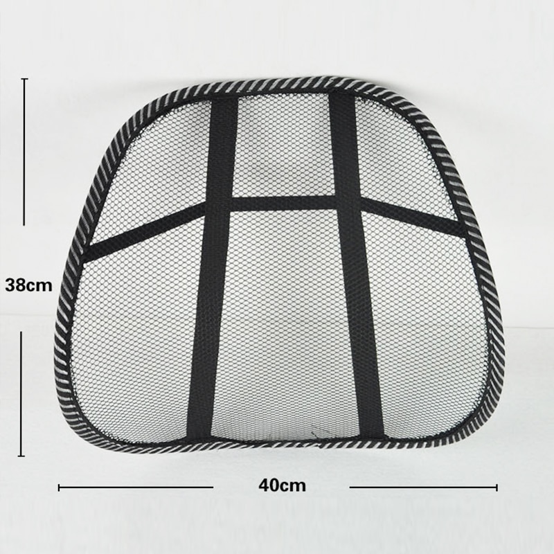 Car Seat Office Chair Massage Back Support Mesh Pad Car Seat Office Chair Massage Back Support Mesh Pad