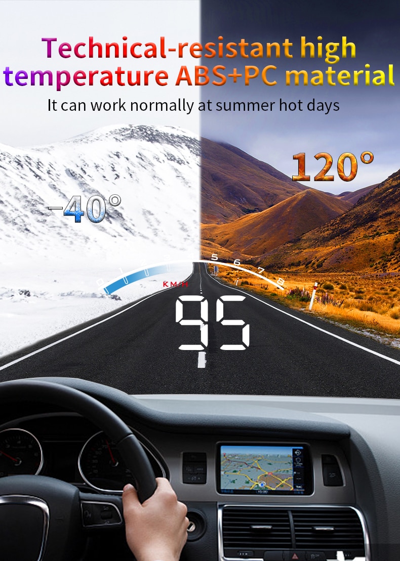 Electronic Speedometer Car HUD Display Electronic Speedometer Car HUD Display