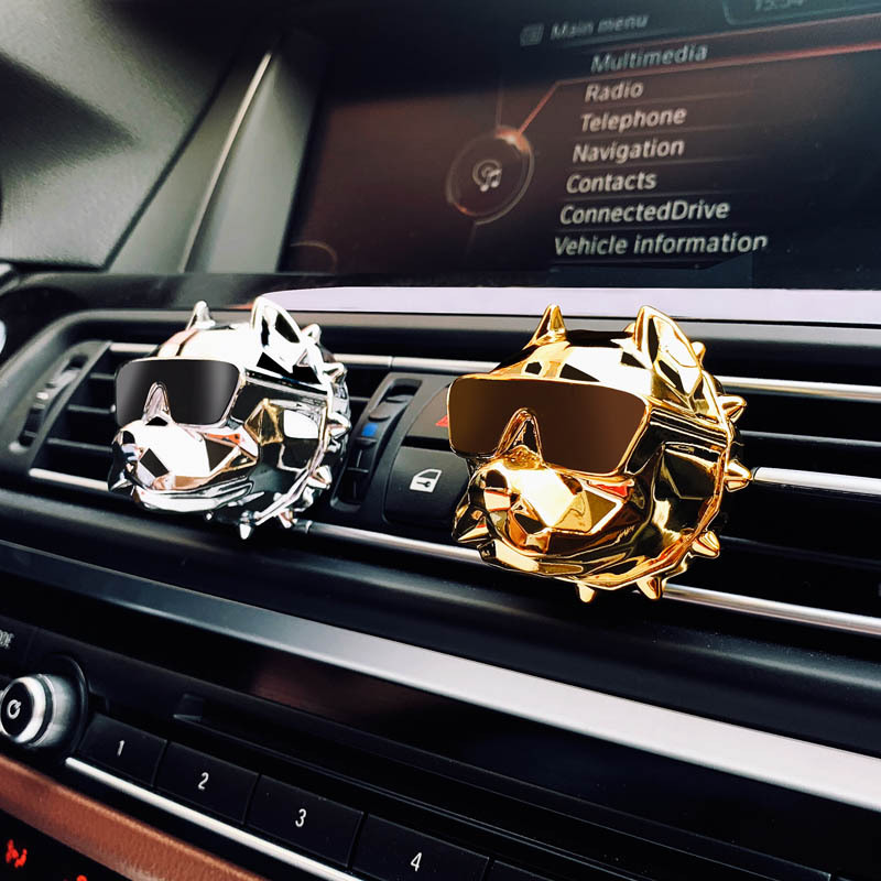 Bulldog Shaped Car Oil Diffuser Bulldog Shaped Car Oil Diffuser