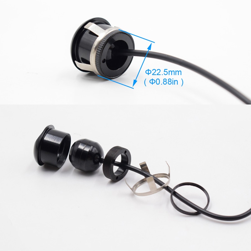 CCD 180 Degree Fisheye Lens Backup Camera for Cars