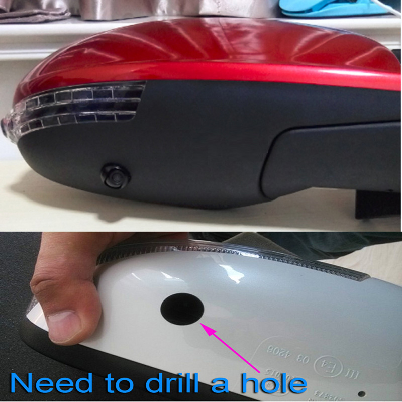 CCD 180 Degree Fisheye Lens Backup Camera for Cars