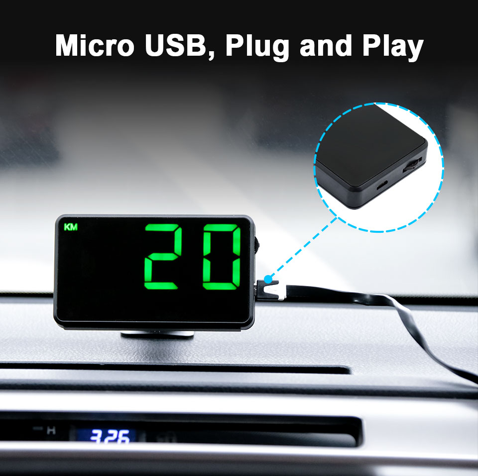 GPS Digital Car HUD Display GPS Digital Car HUD Display