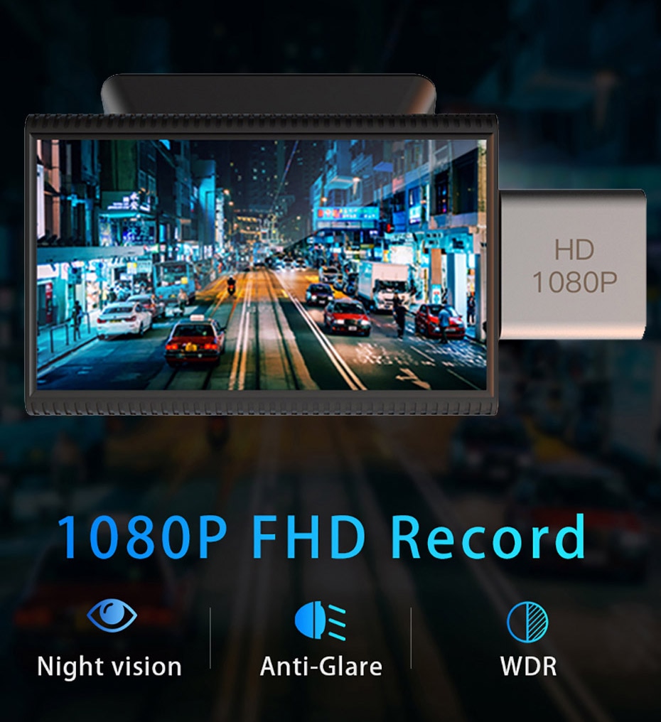 3 inch 4G Android Dashcam with GPS