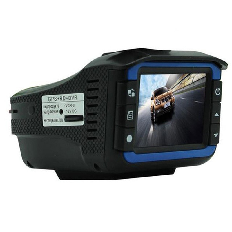 3 in 1 Dashcam with Radar Detector