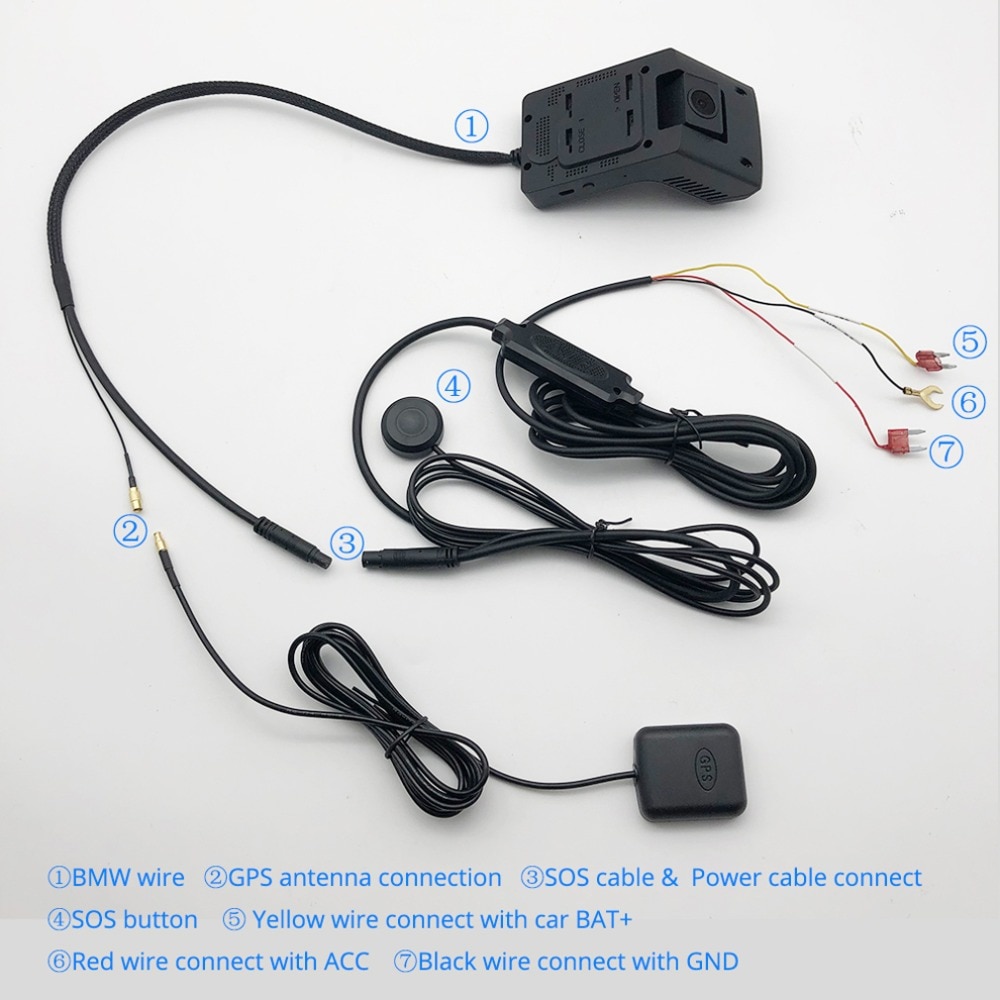 4G Dashcam with IR Night Vision