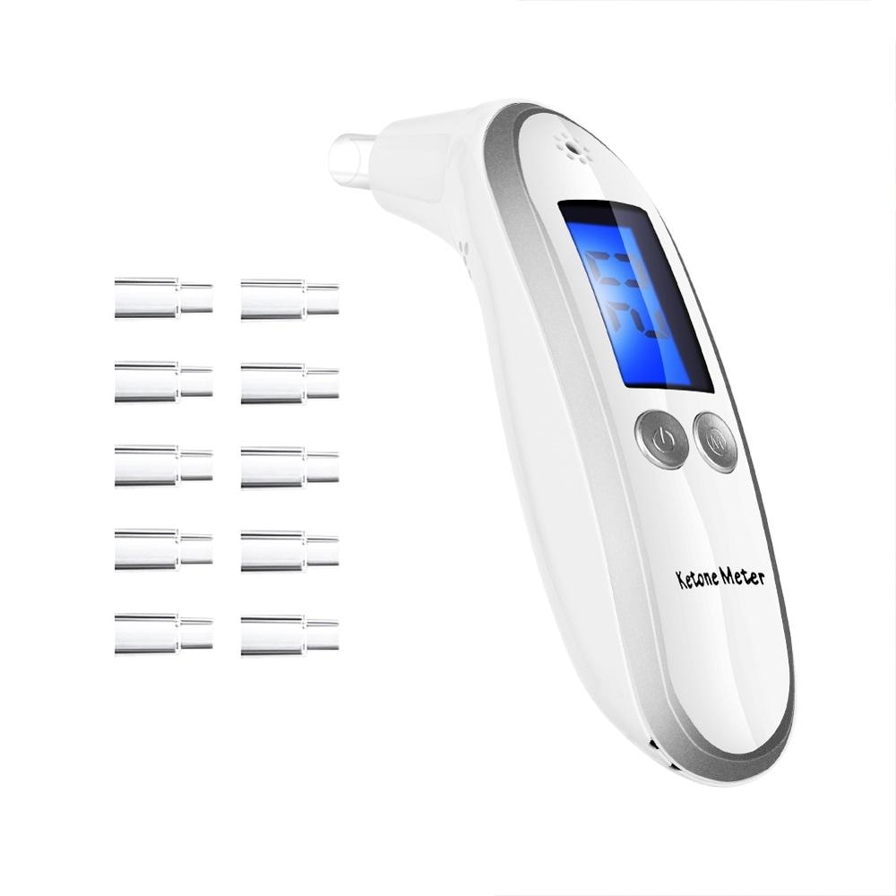 Portable Digital Ketone Breath Meter with Mouthpieces Portable Digital Ketone Breath Meter with Mouthpieces
