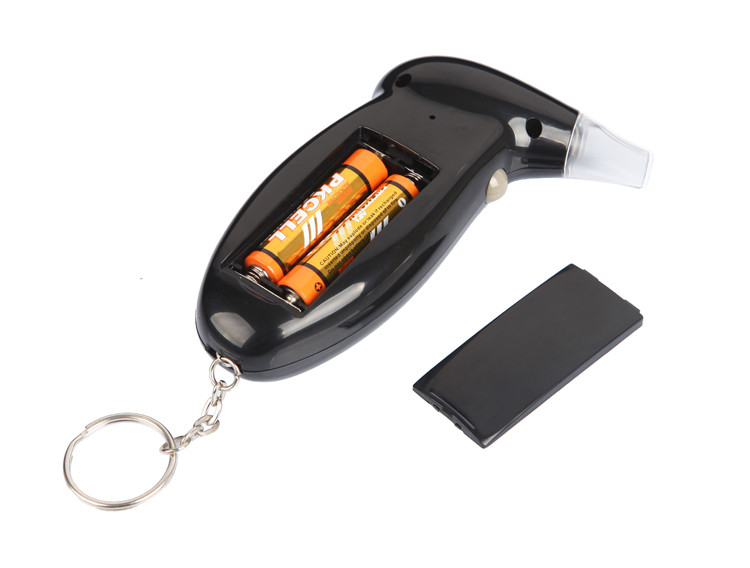 Portable Digital Alcohol Breath Meter with Key Ring