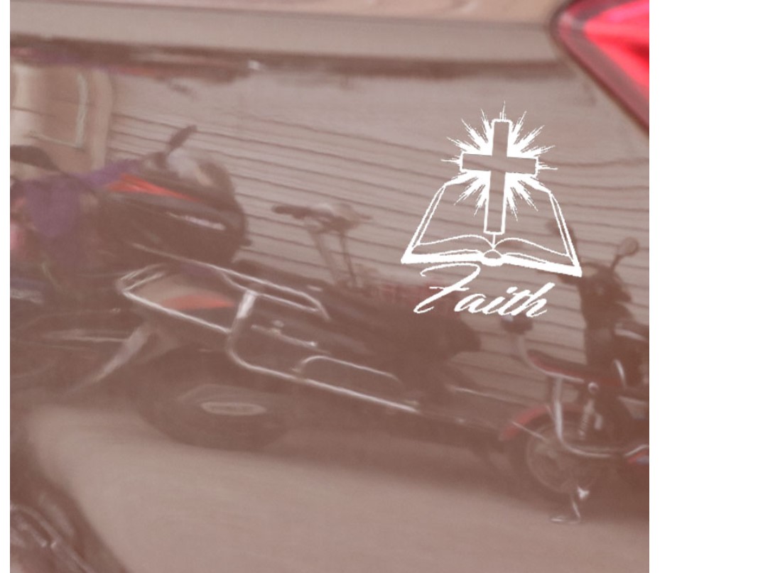 Faith Car Sticker Faith Car Sticker