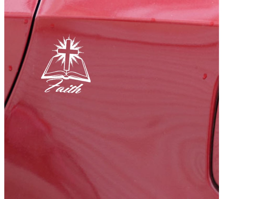 Faith Car Sticker