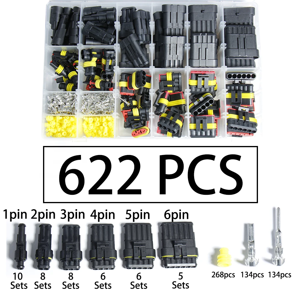 Universal Car Electrical Wire Connectors Kit