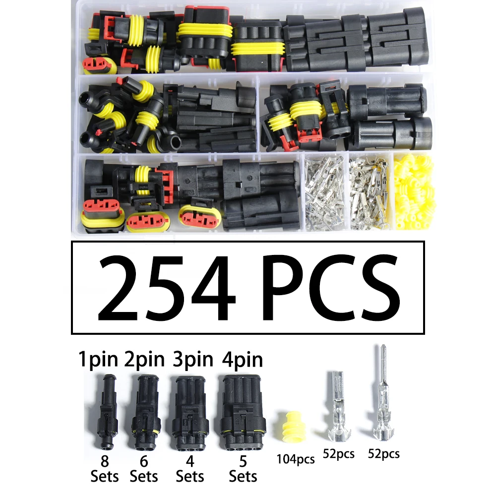 Universal Car Electrical Wire Connectors Kit