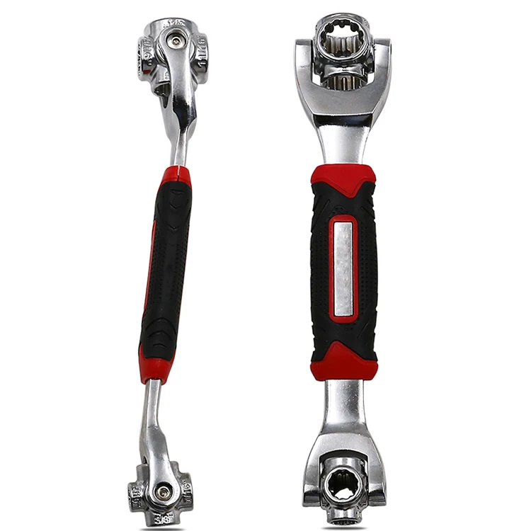 Universal Double-Sided Rotating Wrench Universal Double-Sided Rotating Wrench