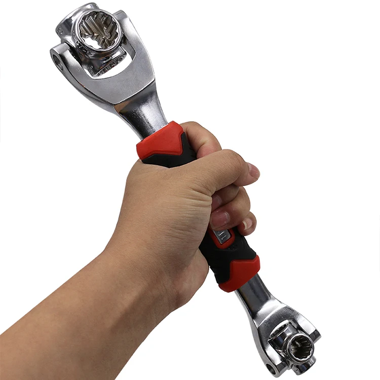Universal Double-Sided Rotating Wrench Universal Double-Sided Rotating Wrench