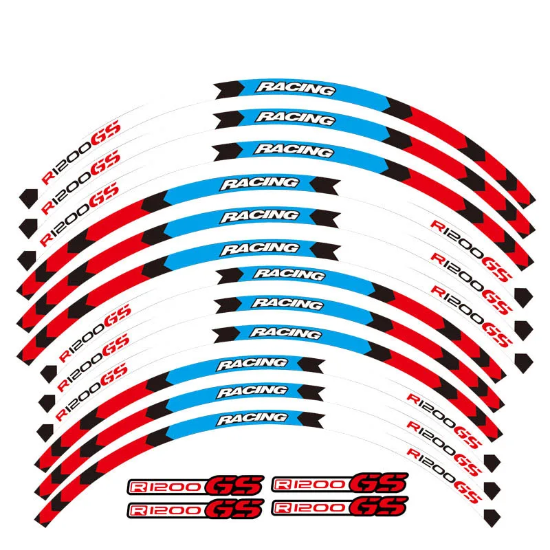 Motorcycles Wheel Reflective Stickers for BMW Motorcycles Wheel Reflective Stickers for BMW