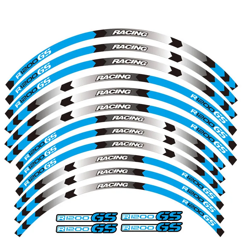 Motorcycles Wheel Reflective Stickers for BMW Motorcycles Wheel Reflective Stickers for BMW