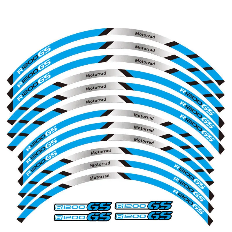 Motorcycles Wheel Reflective Stickers for BMW Motorcycles Wheel Reflective Stickers for BMW