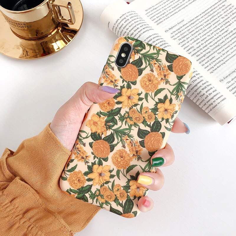 Colorful Flowers Patterned iPhone Case Colorful Flowers Patterned iPhone Case