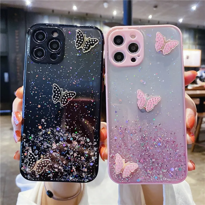 3D Bling Butterfly Soft Silicone Case for iPhone 3D Bling Butterfly Soft Silicone Case for iPhone