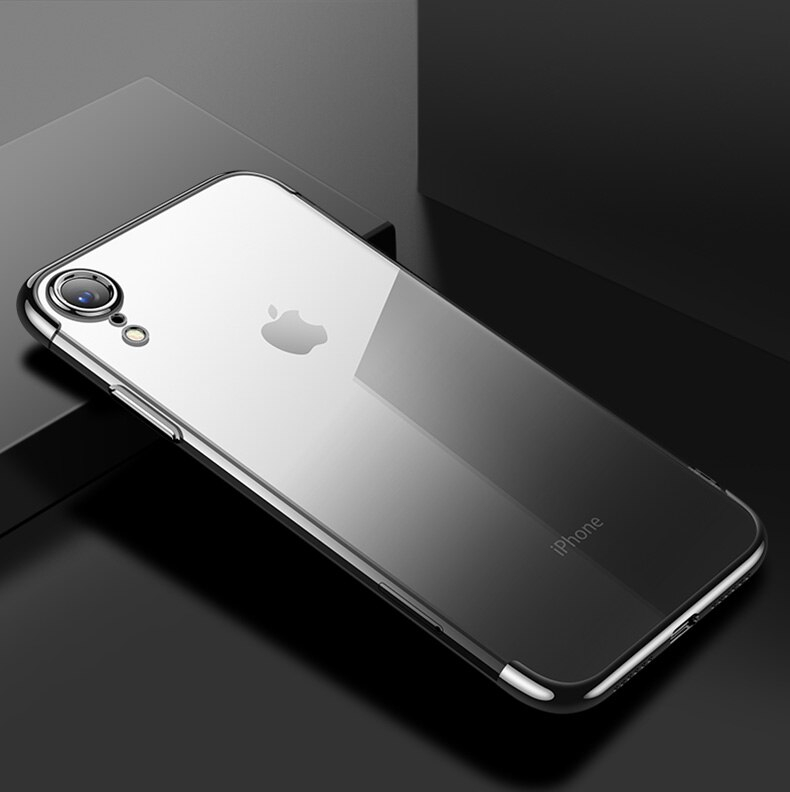 Transparent Gradient Soft Case for iPhone XR Transparent Gradient Soft Case for iPhone XR