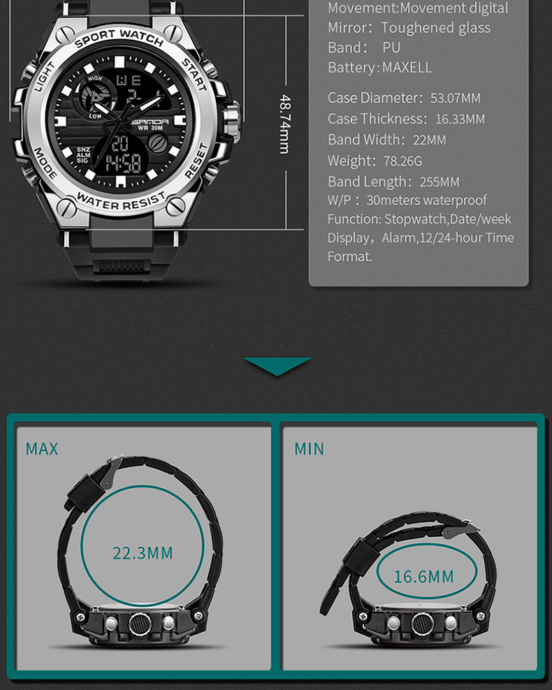 Men's Military Waterproof Watch Men's Military Waterproof Watch