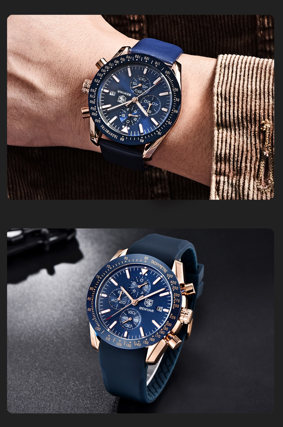 Men's Luxury Leather Watches Men's Luxury Leather Watches