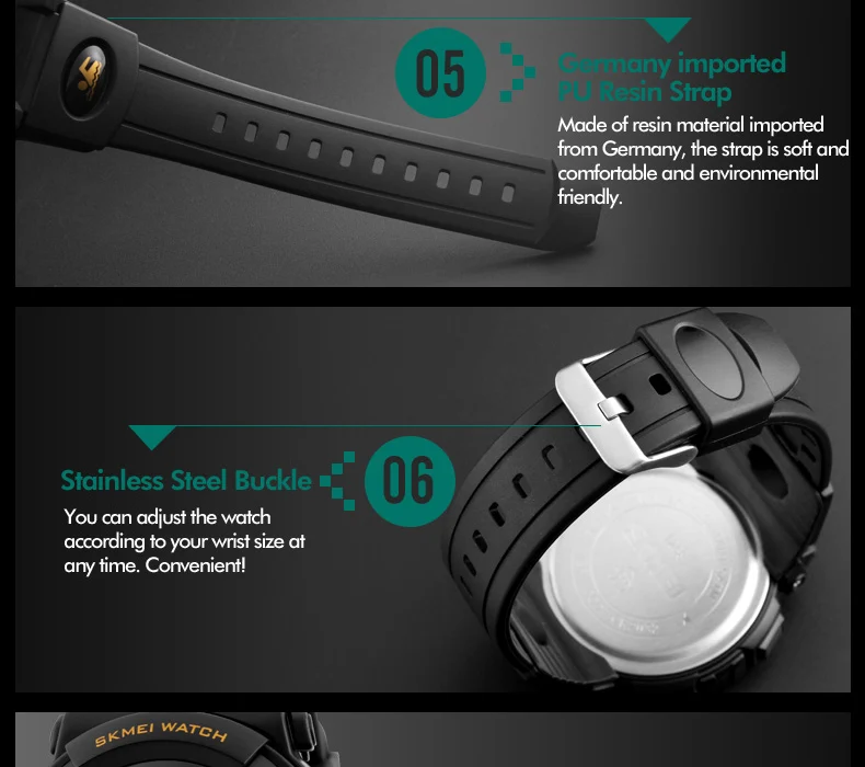 Men's Fashion Electronic Chrono Watches