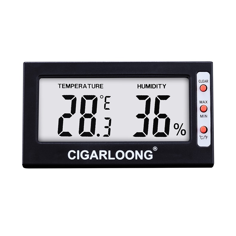 Digital Hygrometer for Cigar Box Digital Hygrometer for Cigar Box