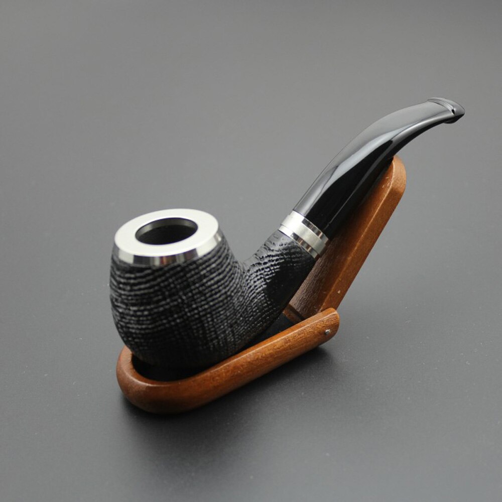 Natural Oak Wood Tobacco Smoking Pipe