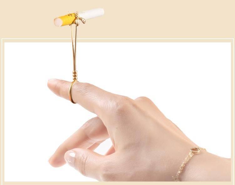 Bee Shaped Cigarette Ring Holder For Women Bee Shaped Cigarette Ring Holder For Women