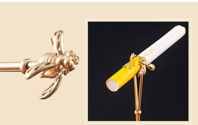 Bee Shaped Cigarette Ring Holder For Women Bee Shaped Cigarette Ring Holder For Women