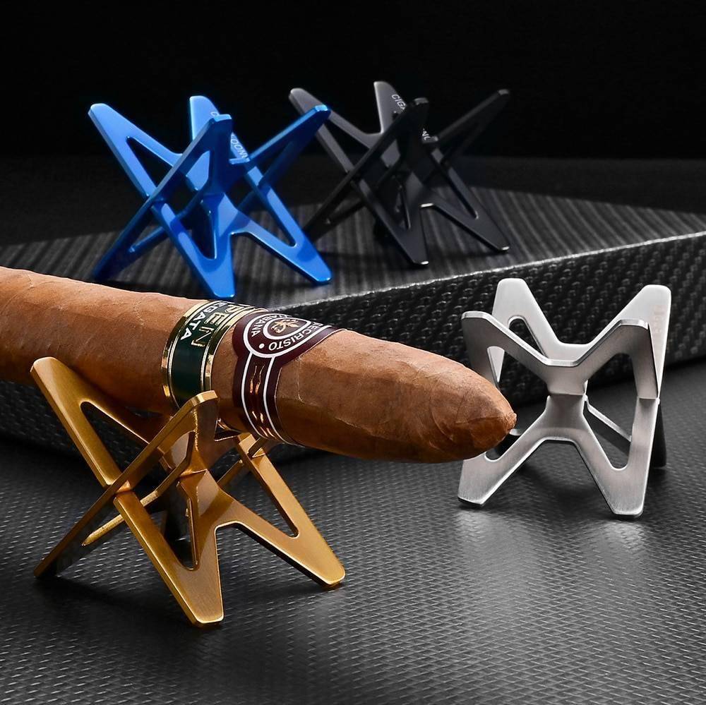 Portable Stainless Steel Cigar Holder Portable Stainless Steel Cigar Holder