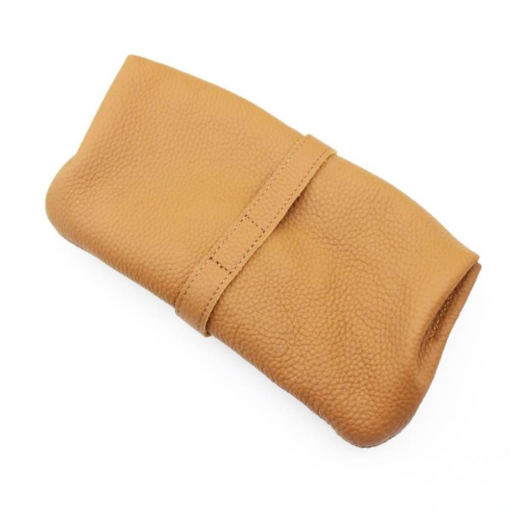 Soft Genuine Leather Pipe Carrying Bag