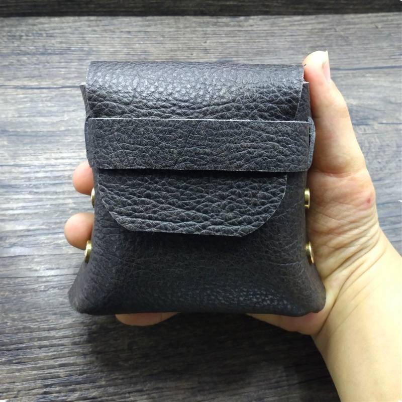 Square Shaped Handmade Tobacco Pouch Square Shaped Handmade Tobacco Pouch