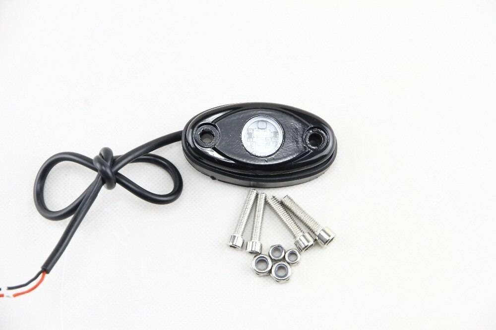 Universal Red LED Car Lights 4 pcs Set