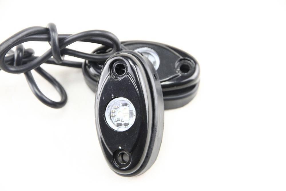 Universal Red LED Car Lights 4 pcs Set